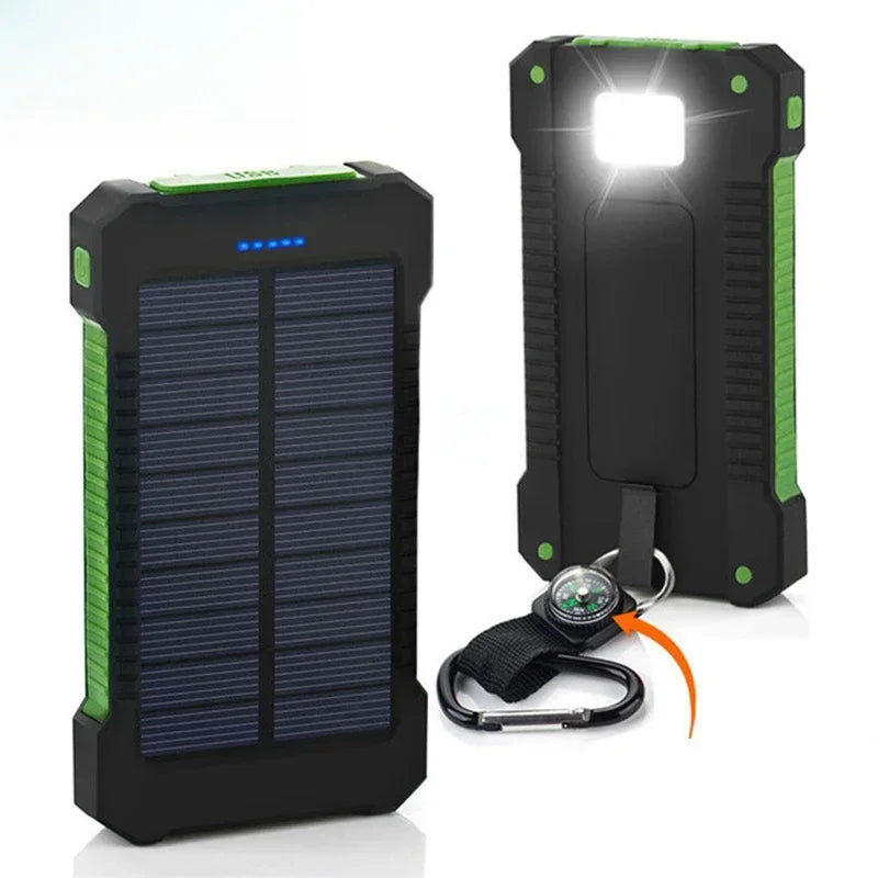 Hochleistungs-Powerbank mit Solarladung