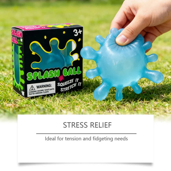 لعبة تخفيف التوتر بالضغط والرش (Splash Squeeze Fidget Toy)