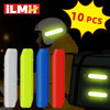 High-Visibility Reflective Safety Stickers (Multi-Color)