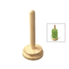 Magnetic Wooden Yarn Holder with Rotating Spindle