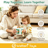 Montessori 6-in-1 Baby Busy Cube – Sensory Fidget Toy for Toddlers