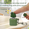 مفتاح تشابك ضفدع تفاعلي (Fidget Frog Keychain)