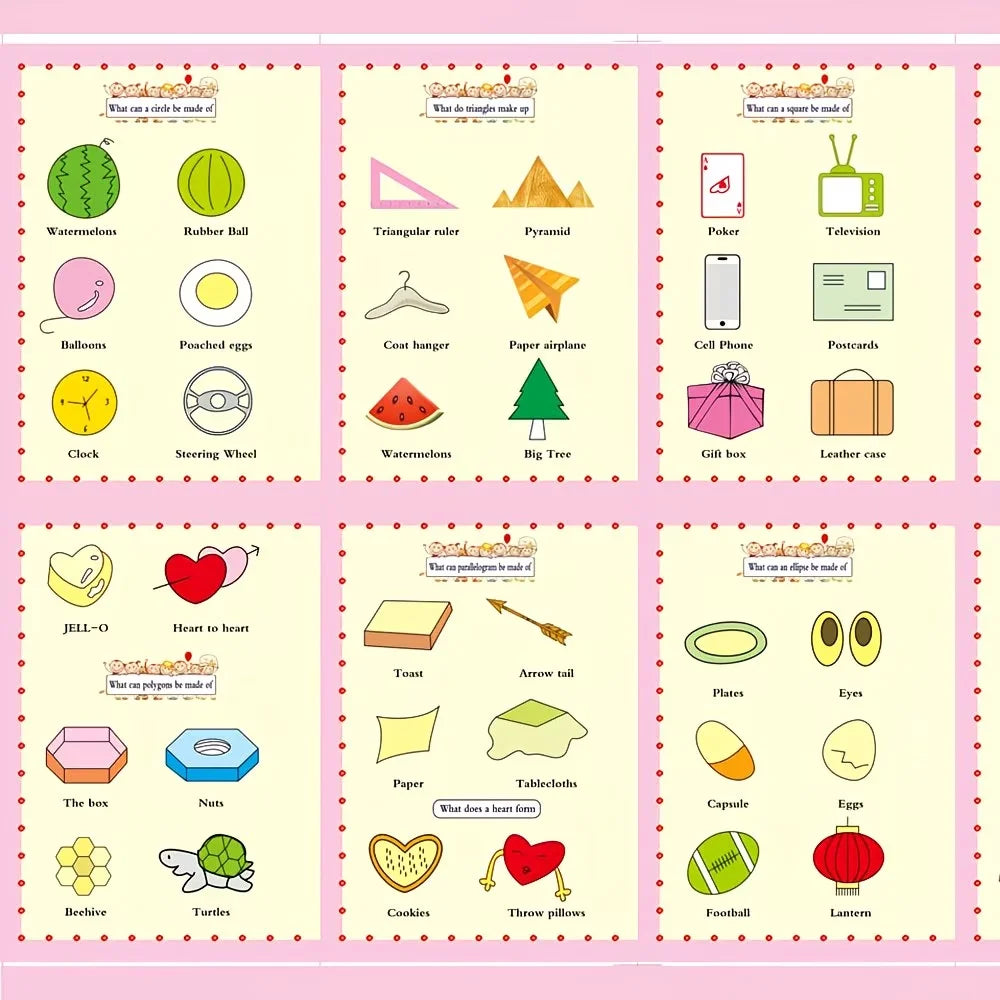 A colorful set of reusable 3D groove writing and drawing practice tools for children including various shapes and objects.
