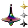 Silver Metal Fidget Spinning Top Gyroscope for Stress Relief
