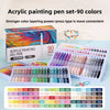 3D Embossed Acrylic Gel Pens - 6/144 Color Options