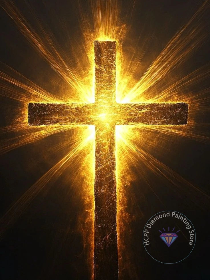 Jesus Christ Cross Diamond Painting Kit