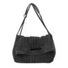 Oxford Denim Tote Bag with Chain Strap