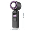 Mini USB Rechargeable Turbo Fan with Digital Display