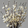 Artificial Plum Blossom Branches - Set of 5 for Elegant Home & Event Decor