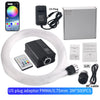 16W Starry Sky Fiber Optic Car Ceiling Light with Music Sync