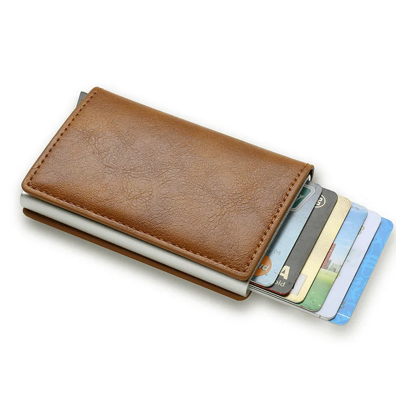 Porte-Carte en Fibre de Carbone Anti-RFID