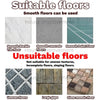 Flexible silicone shower threshold water dam used for bathroom dry-wet separation