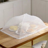 Foldable Mesh Food Cover for Outdoor Dining