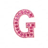 Pearl Rhinestone Letter Patches – Iron-On 3D DIY Embellishments