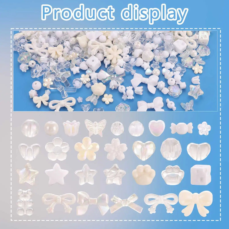 Candy Color Acrylic Beads for DIY Jewelry