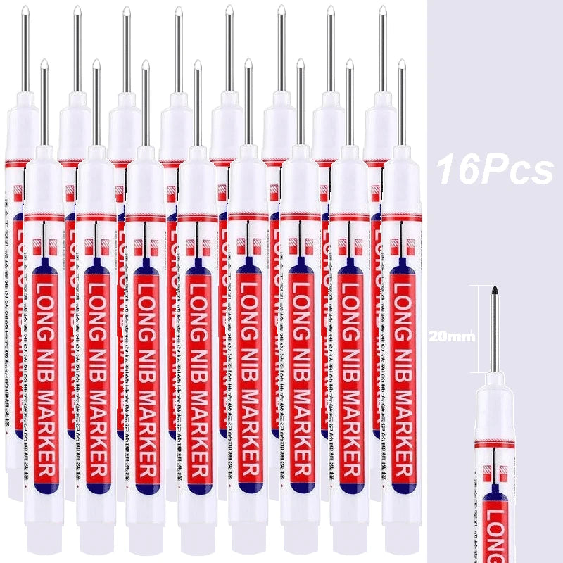 Waterproof Deep Hole Paint Markers for Metal & Woodworking