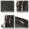 Compact Square Crossbody Bag with Adjustable Strap