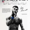 UFC Fighter Canvas Wall Art - MMA Boxing Poster for Gym & Man Cave Decor