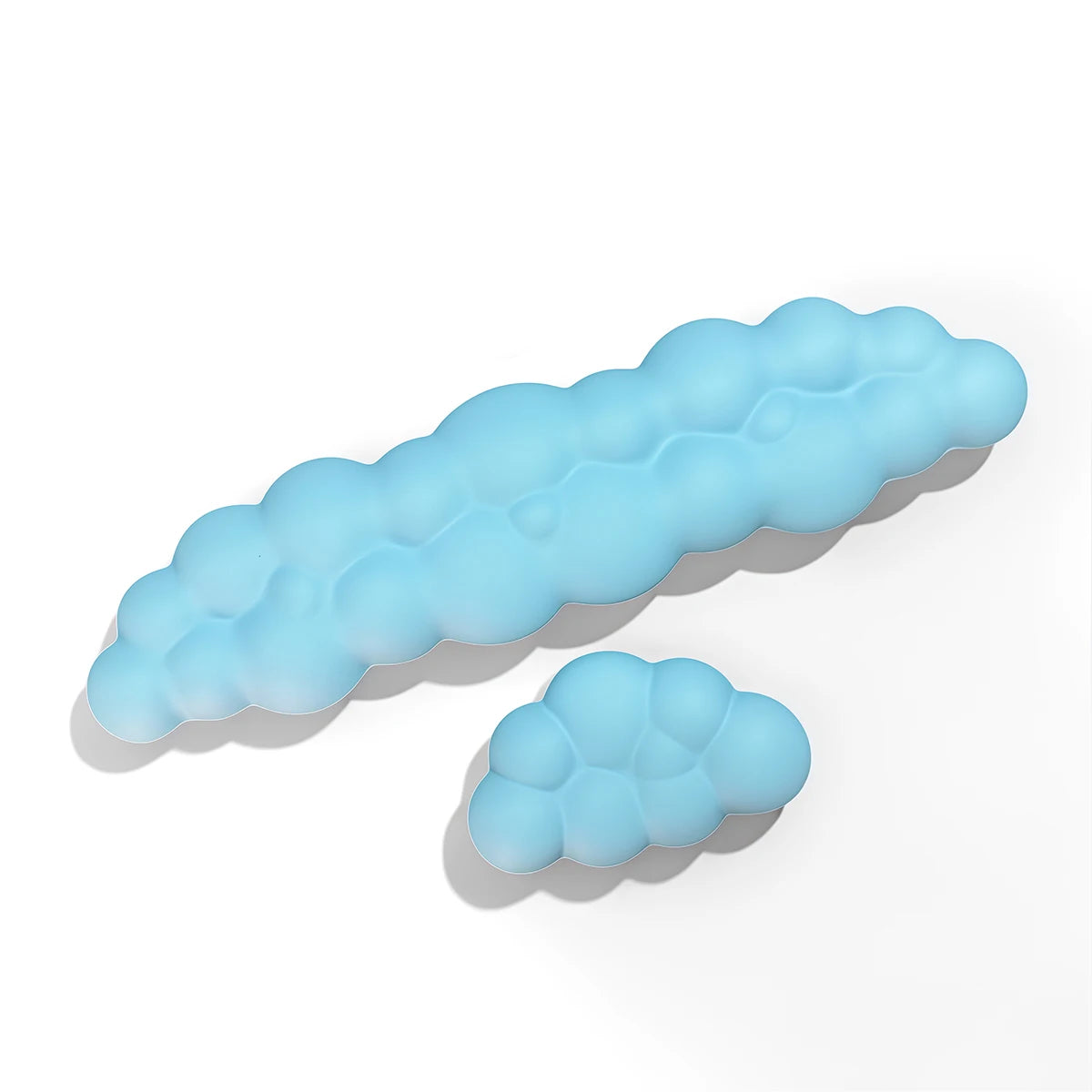 Ergonomic Memory Foam Cloud Wrist Rest with Non-Slip Base