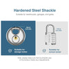 Heavy Duty Stainless Steel Disc Lock with 2 Keys