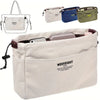 Drawstring Canvas Travel Organizer with Multiple Pockets