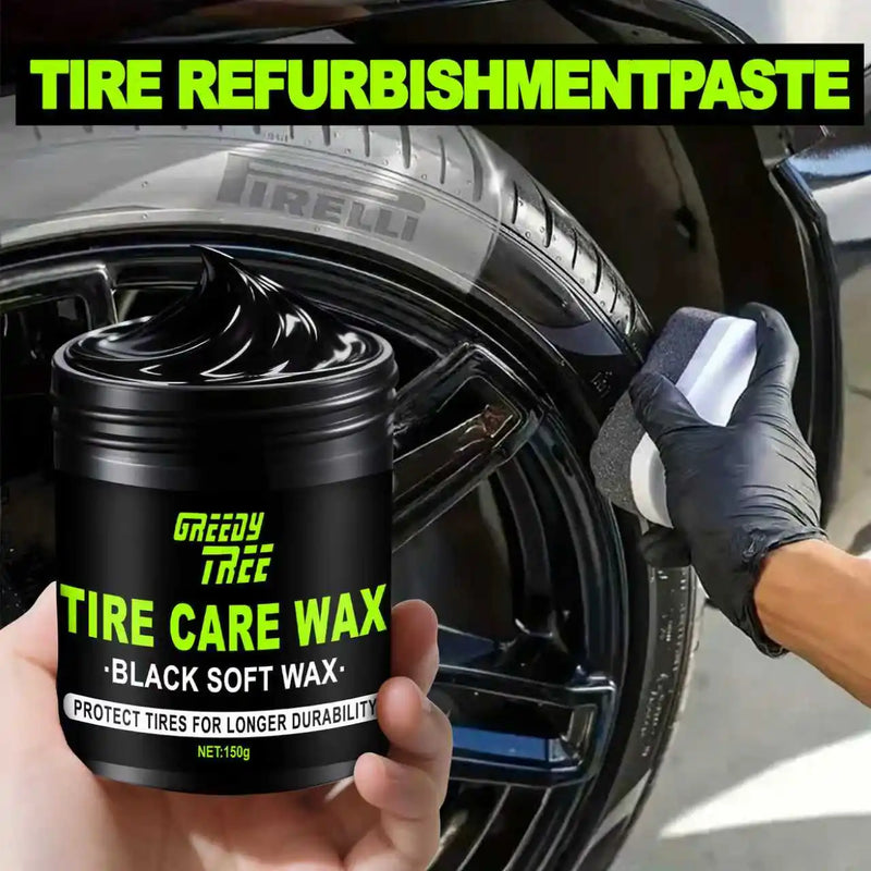 High-Gloss Tire Shine Spray with UV Protection