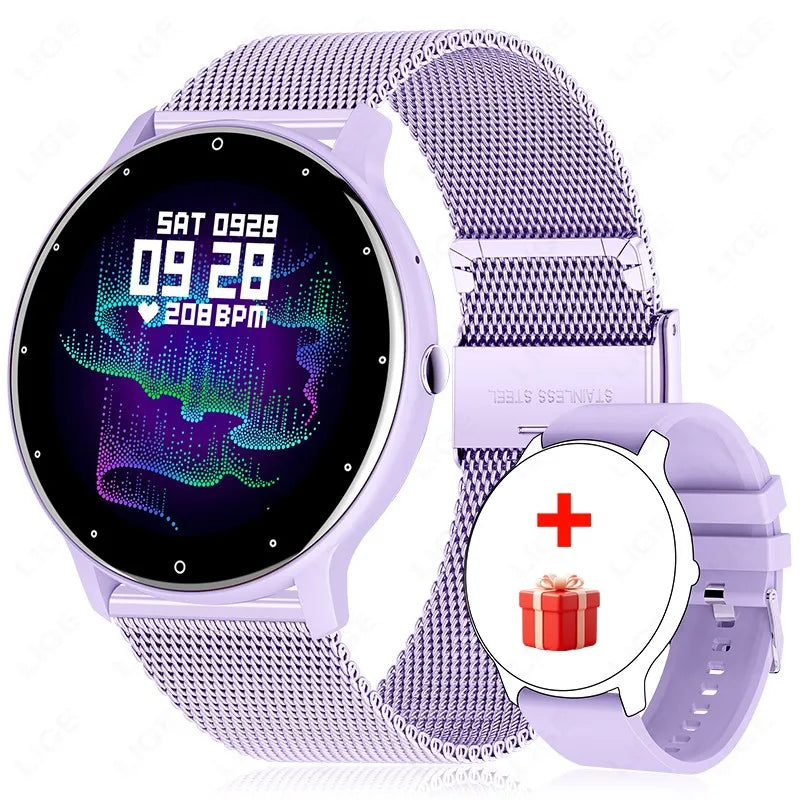 Reloj Inteligente Deportivo LIGE con Monitor de Ritmo Cardíaco y Seguimiento de Actividad