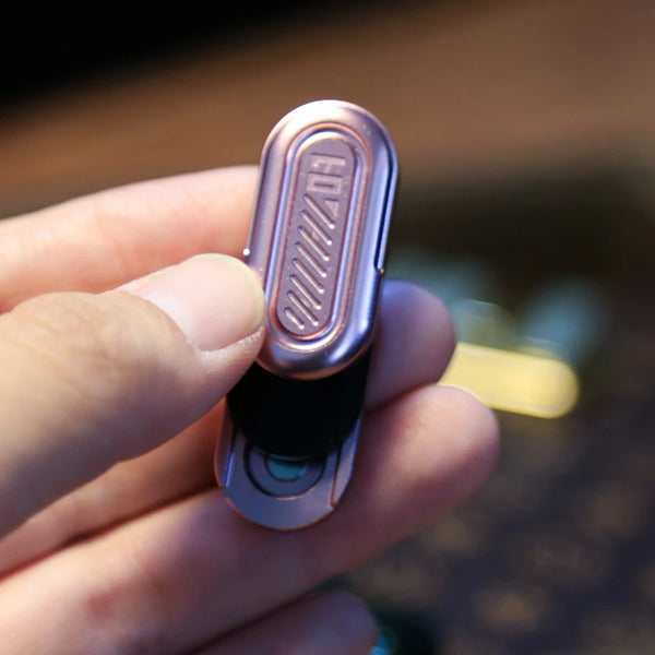 Metal Pod Fidget Slider - Magnetic Stress Relief Tool