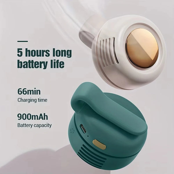 Compact Rechargeable Bladeless Fan