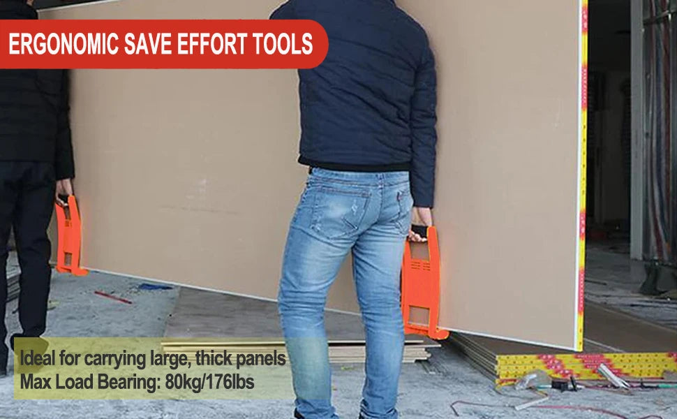 Heavy-Duty Panel Carrier for Plywood and Drywall