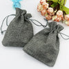 Natural Jute Gift Bags with Drawstring (5 Sizes)