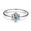 GRA Certified VVS1 Moissanite Solitaire Ring