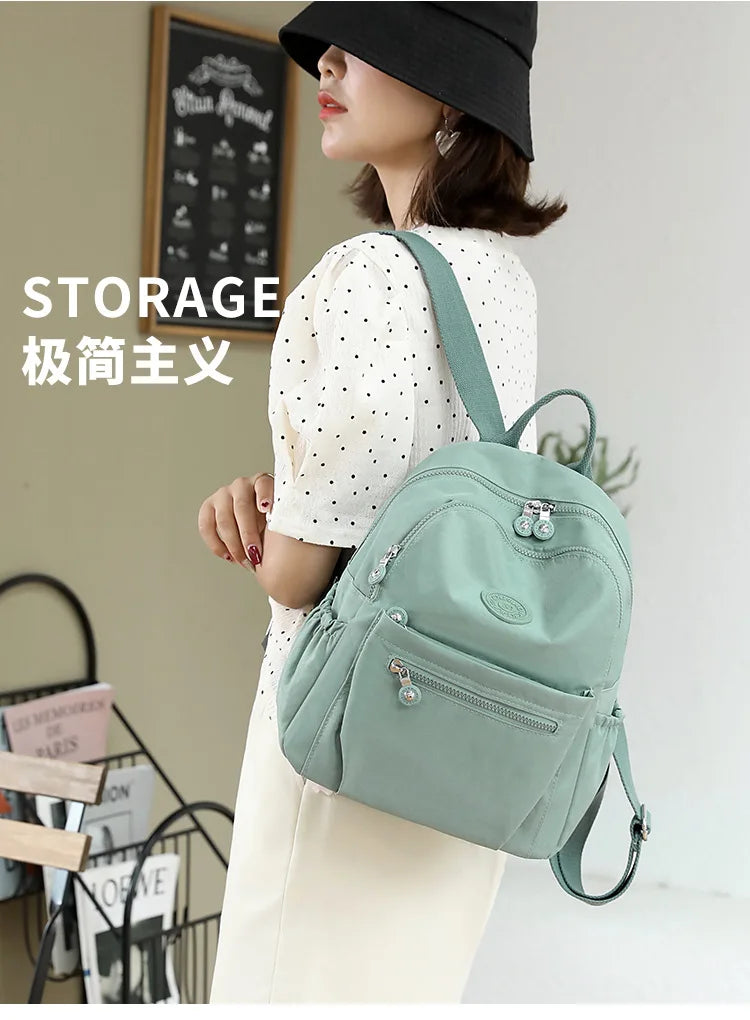 Durable Nylon Backpack for Daily Use