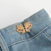 Butterfly Adjustable Waist Clip for Jeans and Skirts