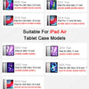 List of compatible iPad Air tablet case models and corresponding year/model numbers.