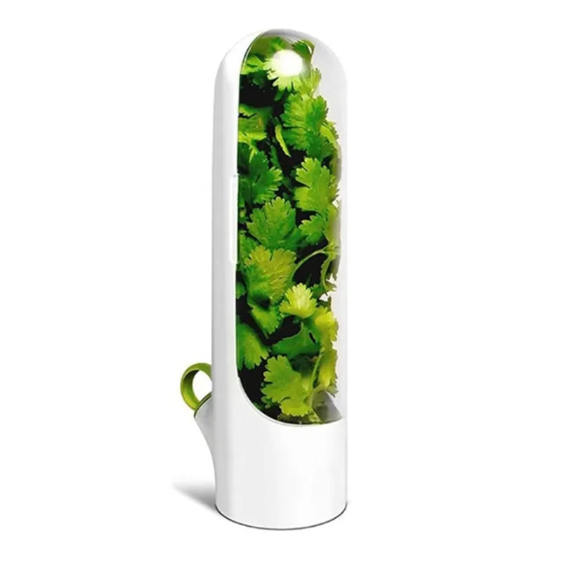Conservador de Hierbas Frescas con Reservorio de Agua