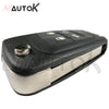 Replacement Car Key Shell Case for Buick, Chevrolet, and Opel