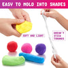 36-Color Air Dry Modeling Clay Kit with Sculpting Tools