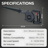 Cordless 2-in-1 Blower & Vacuum