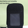Compact Zipper Card Wallet with Multiple Slots