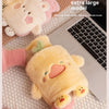 Adorable Plush Hot Water Bottle with Cozy Animal Cover