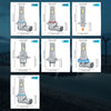 CANbus LED Headlight Bulbs with 6000K Bright White Beam