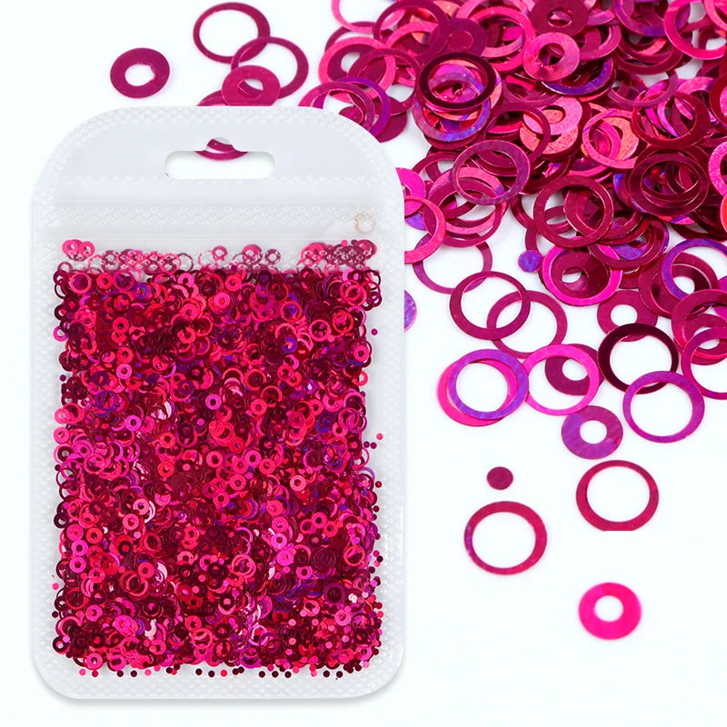 Mirror Bubble Sequins for Resin Art and DIY Crafts