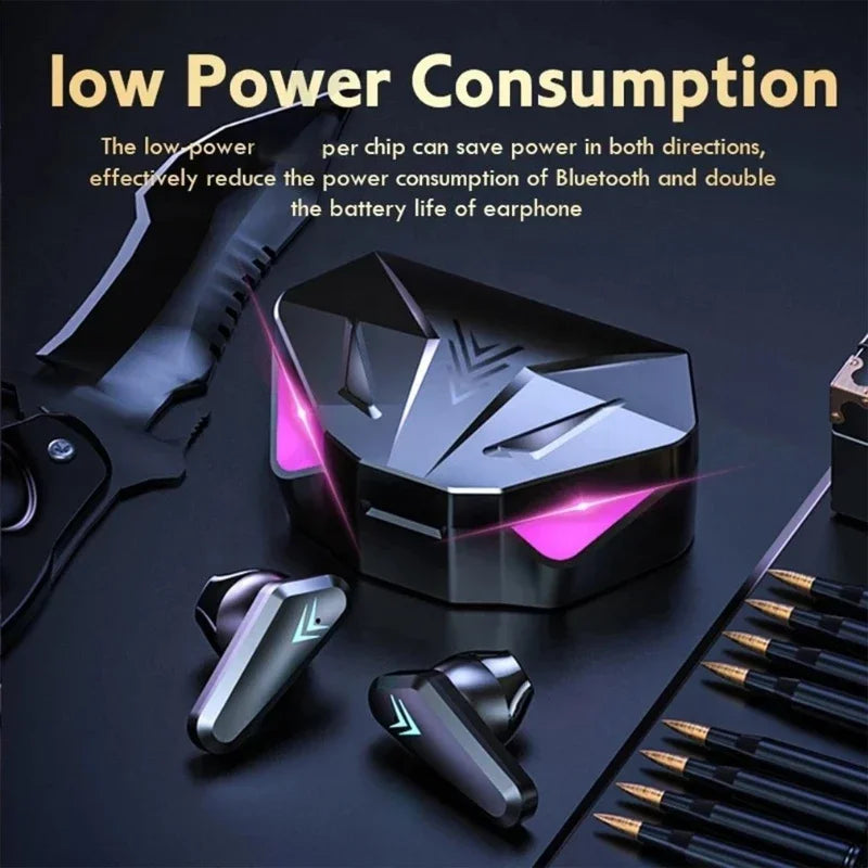 Wireless Earbuds with LED Display Charging Case