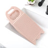 Durable Plastic Washboard with Integrated Soap Trough