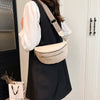 Leather Waist Bag with Adjustable Strap – Women's Crossbody Fanny Pack