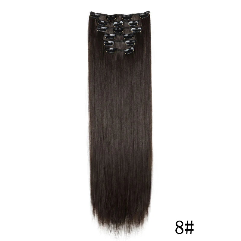 Clip-In Synthetic Hair Extensions
