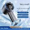 Portable Mini Handheld Fan with LED Display and Semiconductor Cooling