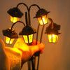 Vintage Solar-Powered Garden Lantern