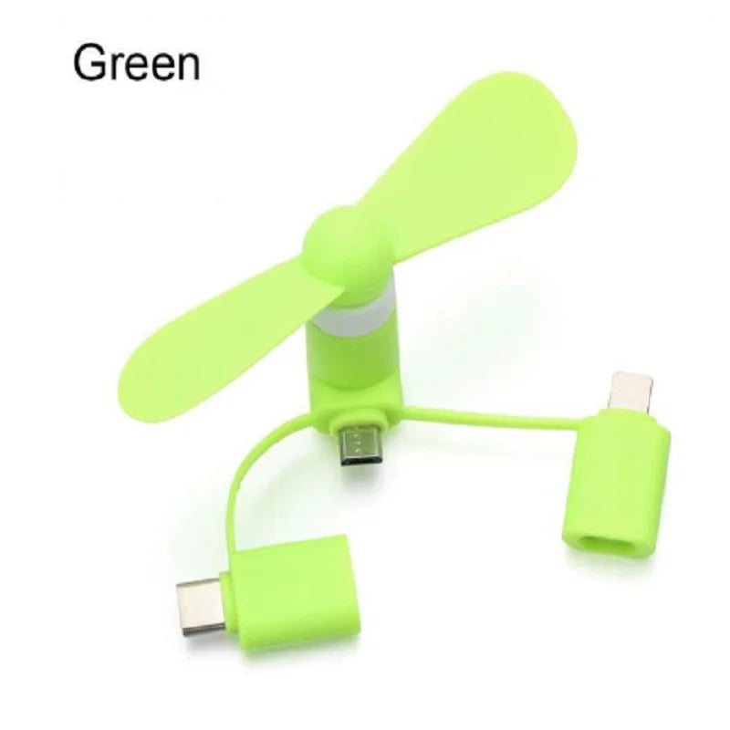 Portable Clip-On Phone Cooling Fan